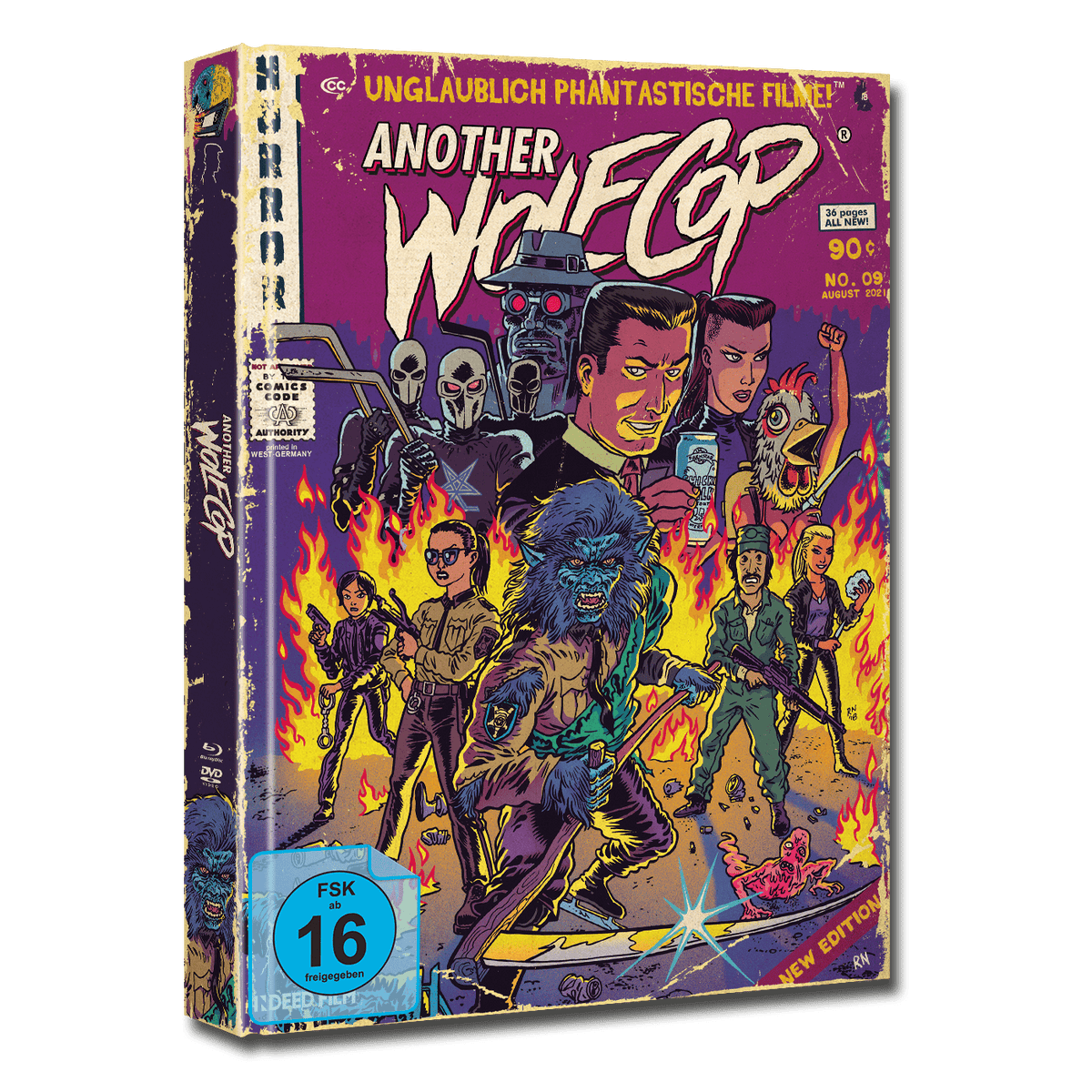Mediabook® „Another Wolfcop“; © Haage Medien (as „Neon Midnight®“)