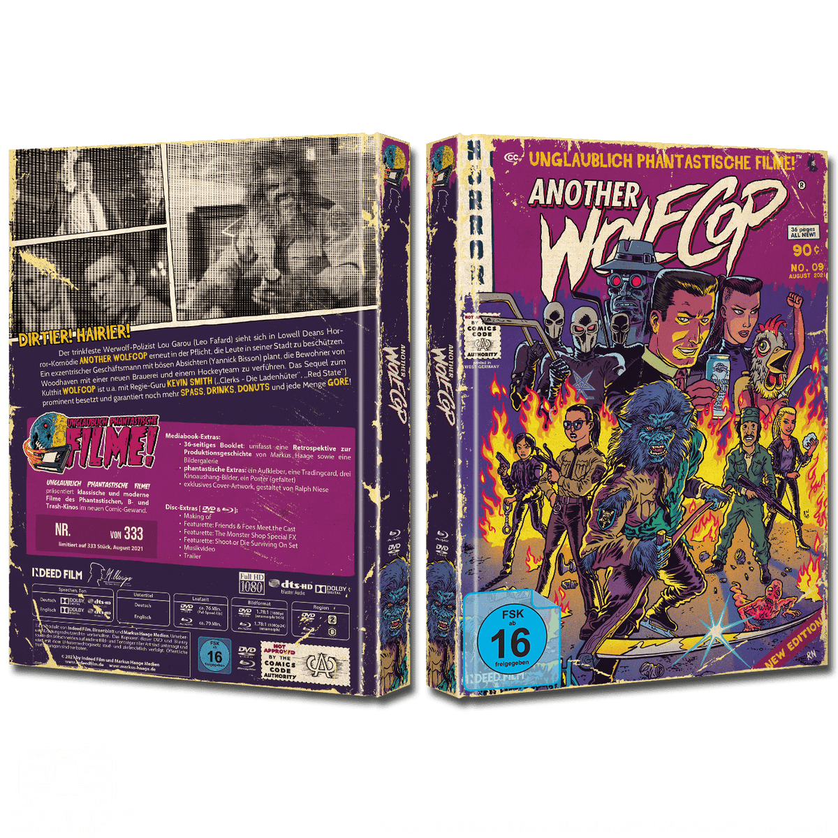 Mediabook® „Another Wolfcop“; © Haage Medien (as „Neon Midnight®“)