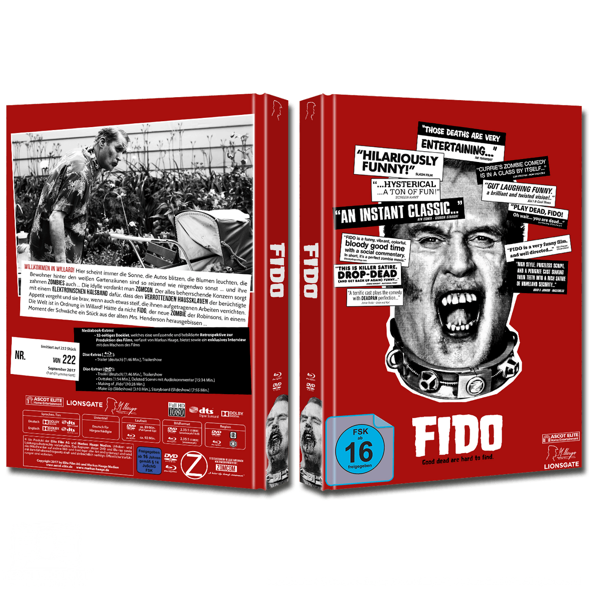 Mediabook® „Fido“ (Red Cover); © Haage Medien (as „Neon Midnight®“)