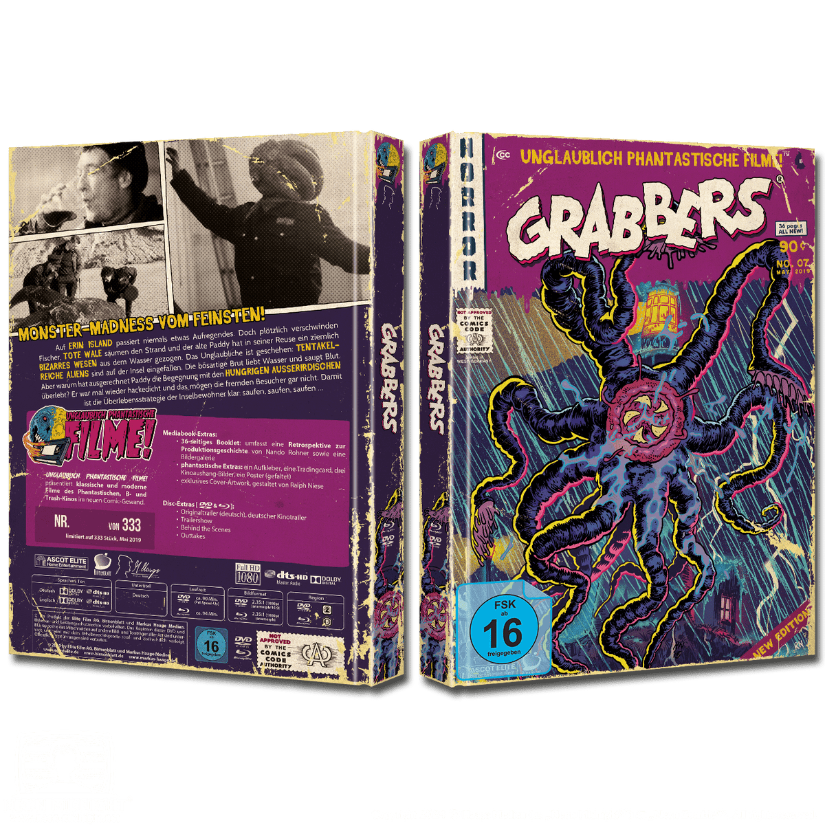 Mediabook® „Grabbers“; © Haage Medien (as „Neon Midnight®“)