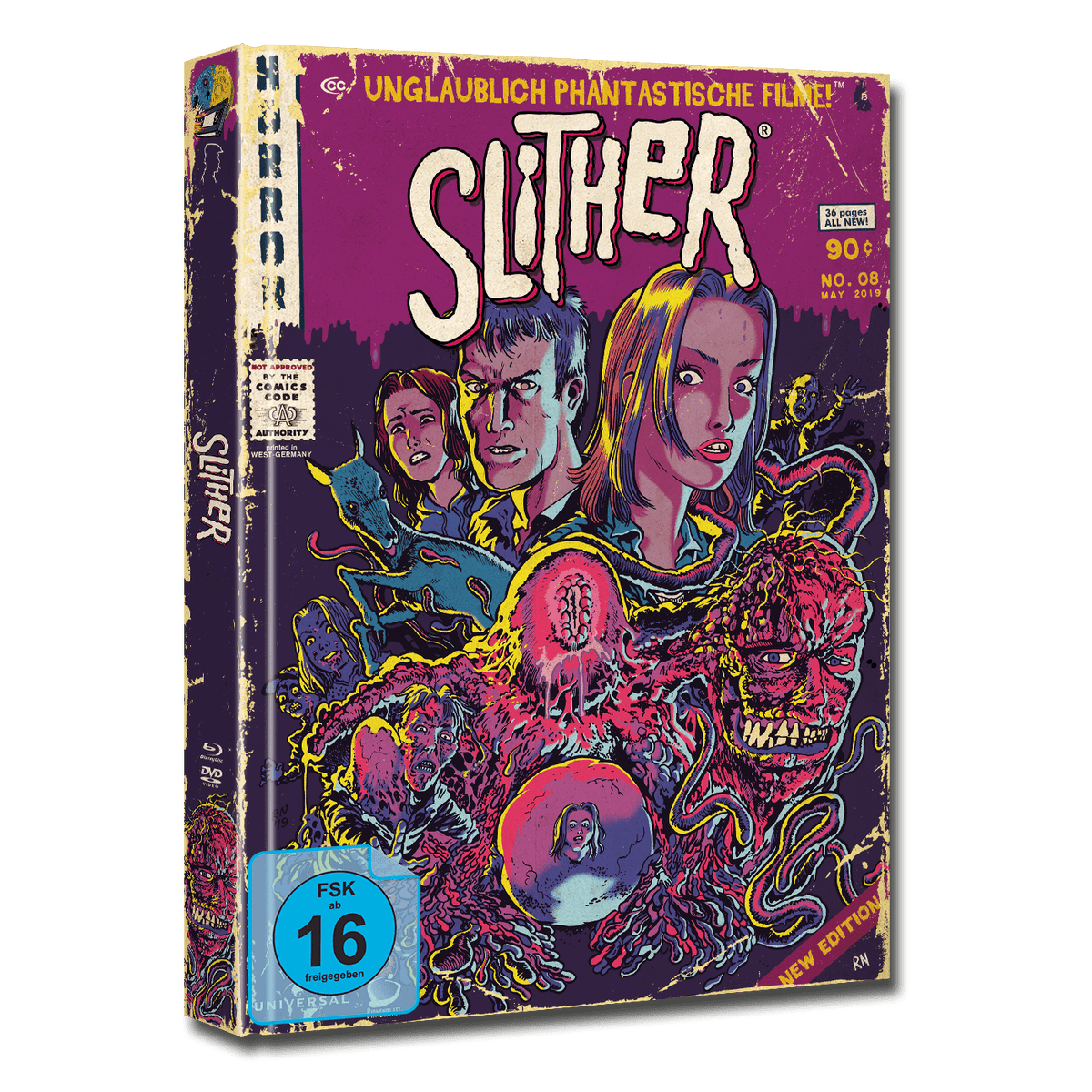 Mediabook® „Slither“; © Haage Medien (as „Neon Midnight®“)