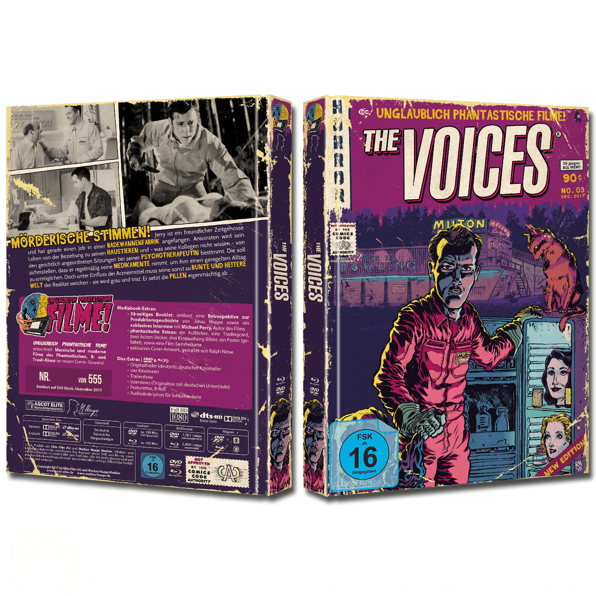 Mediabook® „The Voices“; © Haage Medien (as „Neon Midnight®“)