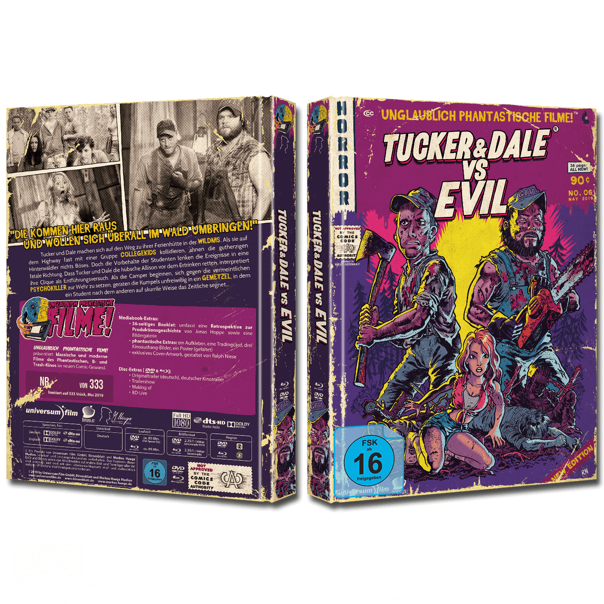 Mediabook® „Tucker and Dale vs. Evil“; © Haage Medien (as „Neon Midnight®“)