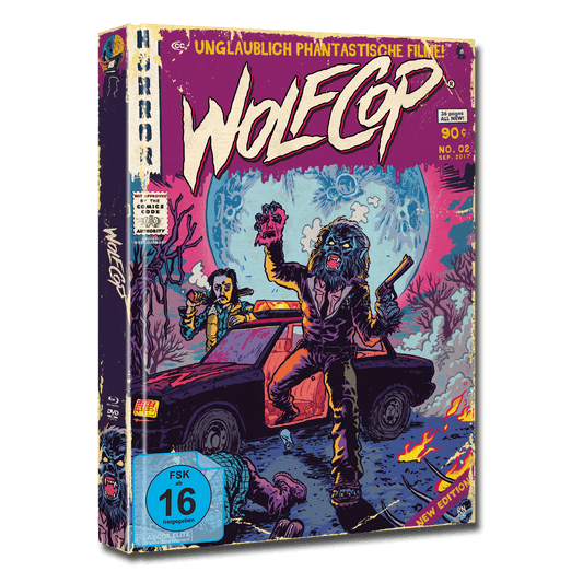 Mediabook® „Wolfcop“; © Haage Medien (as „Neon Midnight®“)