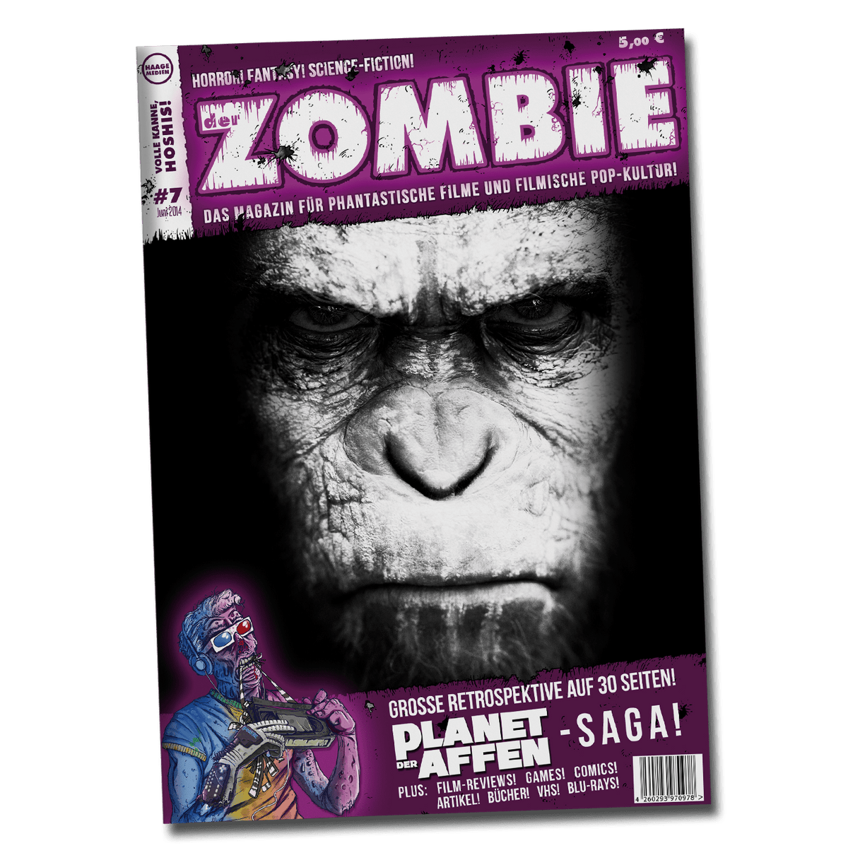 Print-Magazin „Der Zombie“; © Haage Medien (as „Neon Midnight®“)