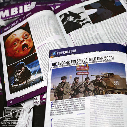 Print-Magazin „Der Zombie“; © Haage Medien (as „Neon Midnight®“)