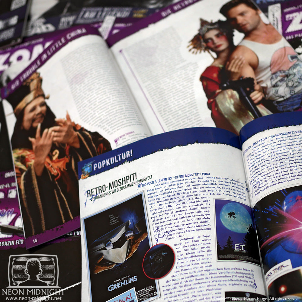 Print-Magazin „Der Zombie“; © Haage Medien (as „Neon Midnight®“)