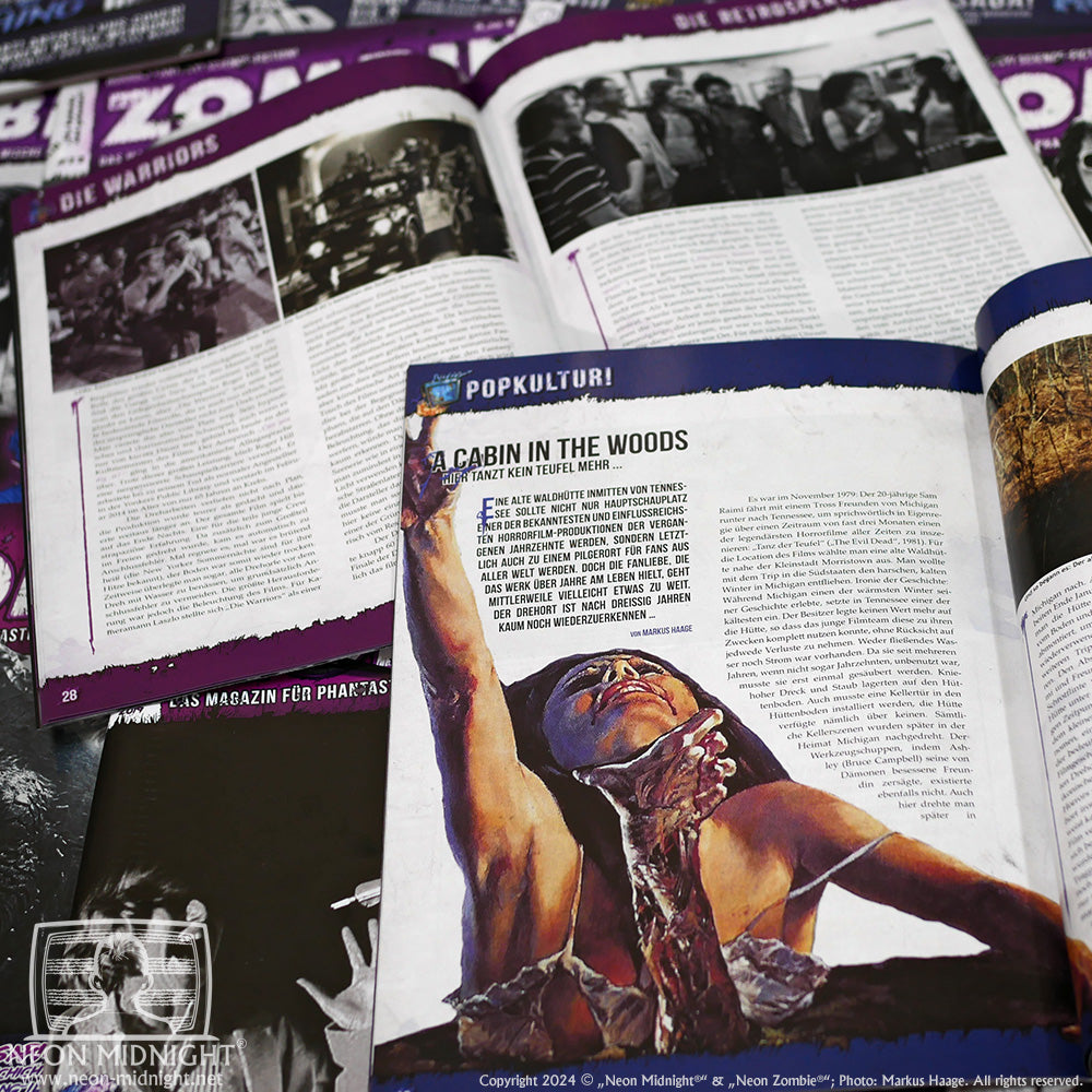 Print-Magazin „Der Zombie“; © Haage Medien (as „Neon Midnight®“)