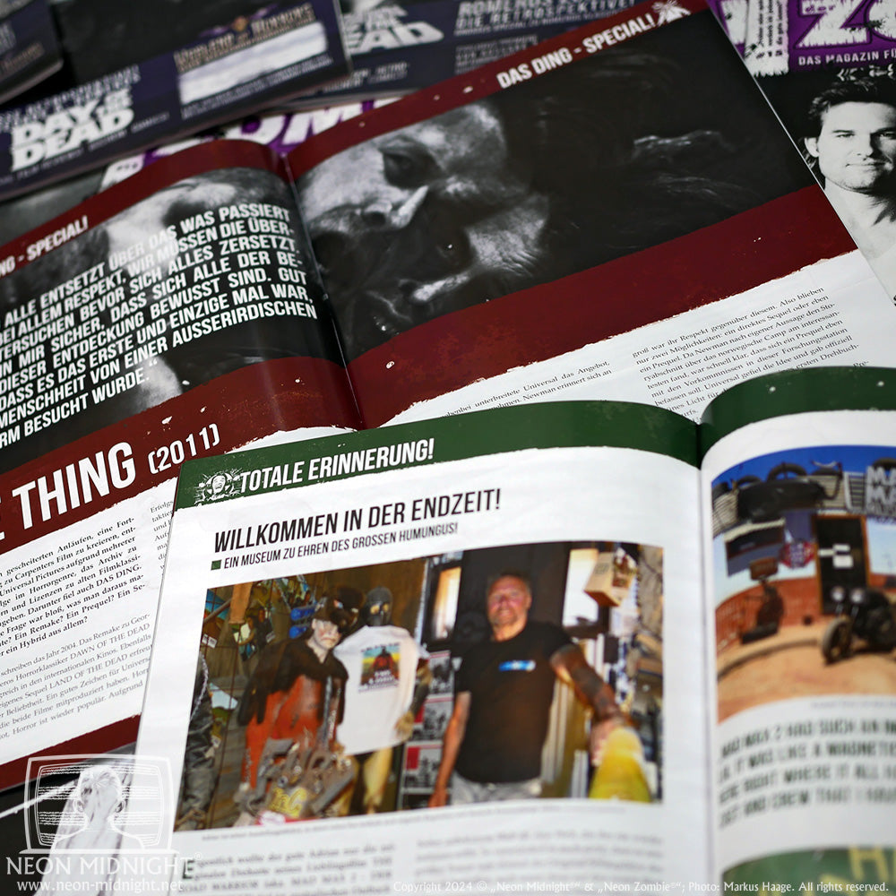 Print-Magazin „Der Zombie“; © Haage Medien (as „Neon Midnight®“)