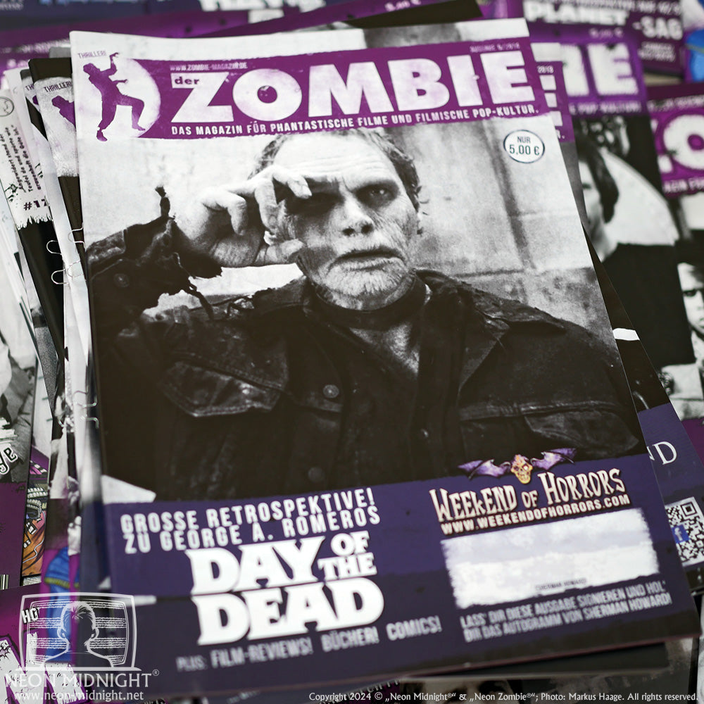 Print-Magazin „Der Zombie“; © Haage Medien (as „Neon Midnight®“)