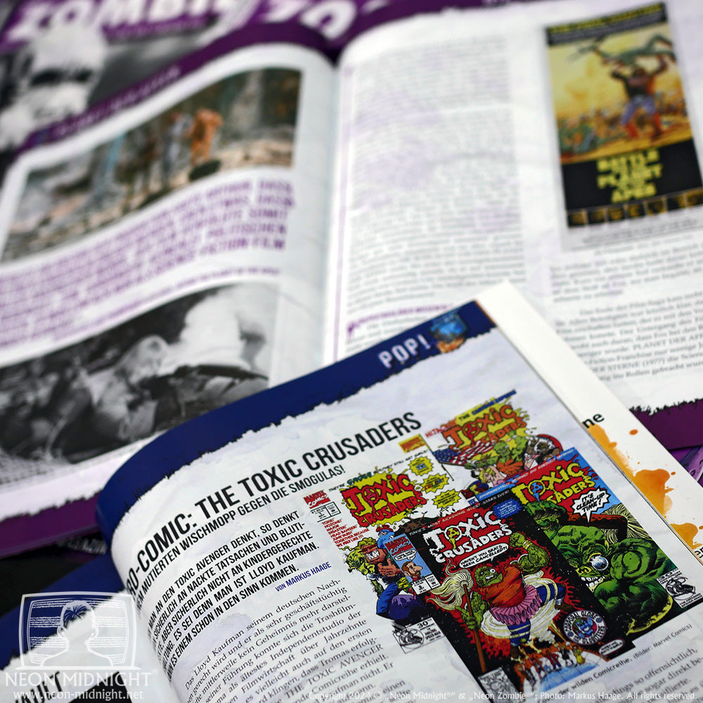 Print-Magazin „Der Zombie“; © Haage Medien (as „Neon Midnight®“)