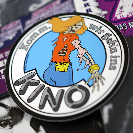 Sticker „Komm wir gehn ins Kino“; © Haage Medien (as „Neon Midnight®“)